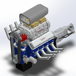 Picture2.png 1/24 Scale Ford Big Block (FE) SuperCharged Engine Upgrade File Pack