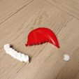 IMG_20201102_183202.jpg STL file Decoration Christmas hat to put on any corner・3D printable model to download