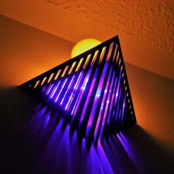 Cover.JPG Free STL file Cyberpunk Shelf・3D printer design to download