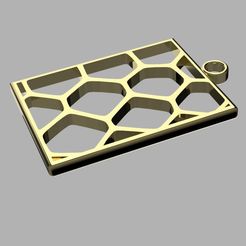 Voronoi Earrings v1.jpg STL file Voronoi Earrings・3D print object to download