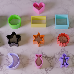 Render.png Cookie Cutter Molds