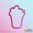 288_cutter.png CUP OF CHURROS COOKIE CUTTER MOLD