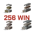 B_84_256win_combined.png BBOX Ammo box 256 WIN ammunition storage 10/20/25/50 rounds ammo crate 256 Winchester Magnum