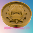 4.png Bulldog Head,3D MODEL STL FILE FOR CNC ROUTER LASER & 3D PRINTER