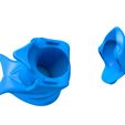 785424545.jpg Shaped Trash Can / trash can / trash can stl / trash can printer / Frog-Shaped Trash Can