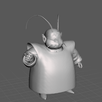 2.png King Kai + Bubbles (Dragon Ball) Modelo 3D