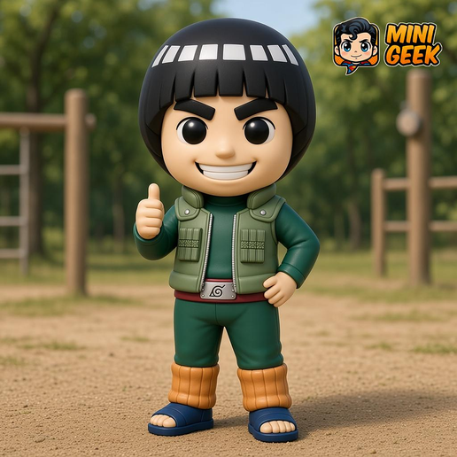 Mini Geek: Might Guy Chibi (Naruto)