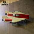 cults awing 2.png Fichier STL STAR WARS A-WING RZ-1 STARFIGHTER avec BASEMENT・Idée pour impression 3D à télécharger