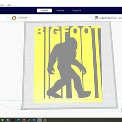 bigfootletters.jpg 2D Silhouette/Stencil Bigfoot