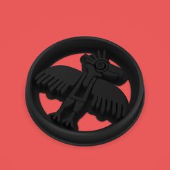 historic-symbol-bird.11.jpg STL-Datei HISTORISCHES VOGEL-SYMBOL・Design für 3D-Drucker zum herunterladen