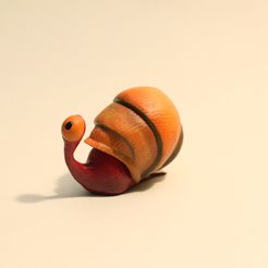 IMG_3302.JPG STL-Datei One Eyed Snail kostenlos herunterladen • Objekt für 3D-Drucker, auralgasm