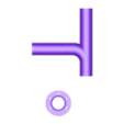 Stand-C-Chamber01.stl Liquid Rocket Engine Component "Combustion Chamber", at the end of WWⅡ