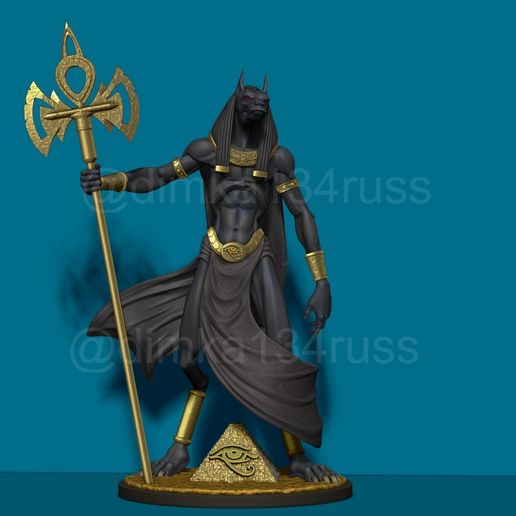 Anubis - 3D model önizlemesi