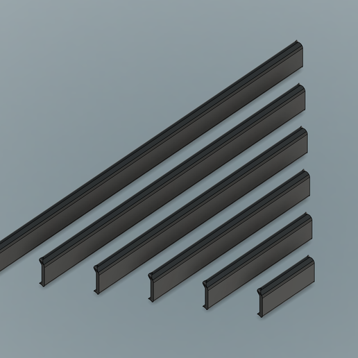 M-LOK Covers TPU (For 3.0 - 2.5 mm M-LOK Thickness)