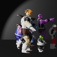 escadron-4.png 7 figurines of Ginyu dragon ball fighters