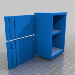 fridge.png Fichier 3D gratuit réfrigérateur pour poupées・Design pour impression 3D à télécharger