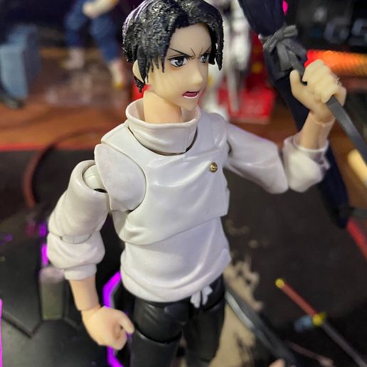 💇 Yuta 2 year hair shf jujutsu kaisen,・Free STL File for 3D printing・Cults