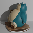Snorlax4.png Munchlax and Snorlax 3D print model