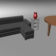 sillon.jpg Free OBJ file Armchair・3D print object to download