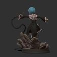 wip12.jpg Rem 3d print statue diorama - Re Zero Figurine