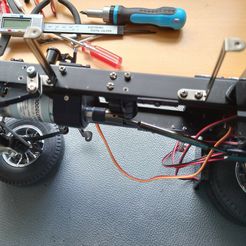 DSC_0267.jpg Motor console for Modelcraft - Gear motor on Tamiya Truck