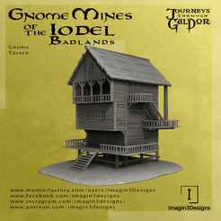 Tavern-Angle.png 3D file Gnome Tavern・3D printing design to download