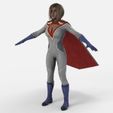 power-girl-from-injustice-2-01.jpg Power Girl from Injustice 2 3D Model