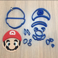 mario-bross3.png Mario Bross Cutter 10 cm x Parts