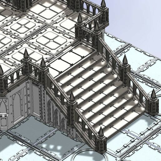 Stairs Zone Mortalis 28mm