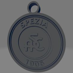 Spezia.jpg STL file Spezia Keychain・3D printing template to download