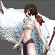 12.jpg MONONOKE HIME MIYAZAKI HAYAO ANIME SEXY GIRL WILD CHARACTER 3D print model