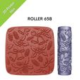 etsy-view65B.jpg Holiday Decor Texture Mini Rollers for clay, mistletoe, amaryllis, jungle bells, pinecones, bows,  Set #65