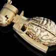 1.jpg granade and brain pendant