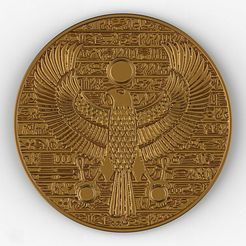 -Gold-Horus-Coin-(1).jpg Horus ancient Egypt pendant gold coin jewelery