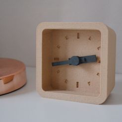 DSC_0009 copy.jpg Download free STL file Table Clock • Object to 3D print, Creaxxis