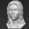 2.jpg Scarlett Johansson bust 3D printing ready stl obj formats