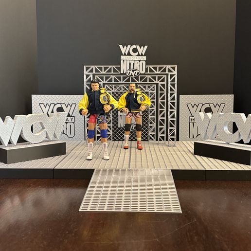 WCW MONDAY NITRO Entrance Stage by MANIACMANCAVE3D