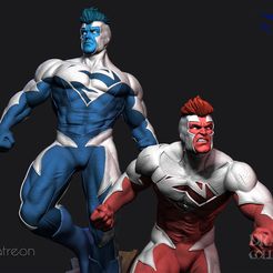 Super-Red-and-Blue-3.jpg SUPERMAN - RED AND BLUE