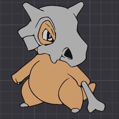 Screenshot-2023-06-06-123440.jpg Archivo 3MF gratis Cubone・Objeto de impresión 3D para descargar