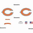 bears-thumb.jpg Printable High Resolution NFL Helmet Decals Pack 3