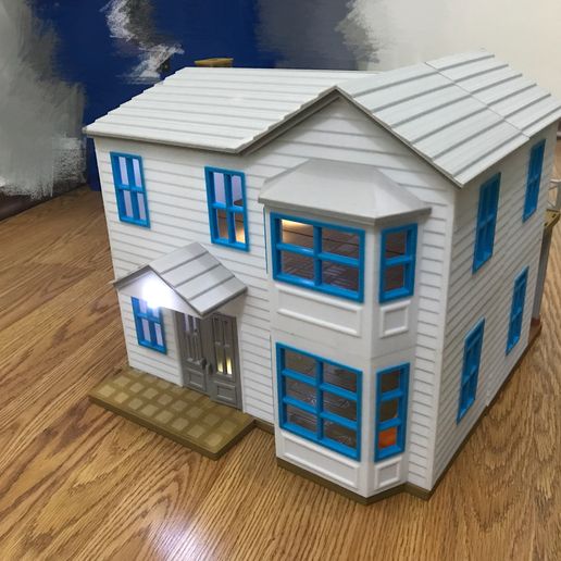 3d printed doll house 2025