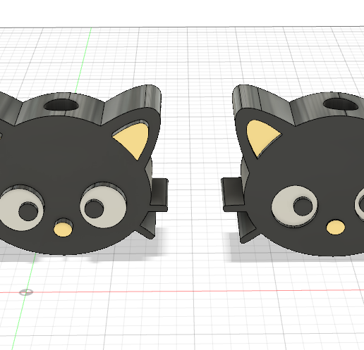 Chococat strawtopper - Cults3D 3D Model | 3Drop