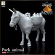 720X720-release-donkey3.jpg Greek Merchant and Donkey, 2 figure pack -The Grand Bazaar