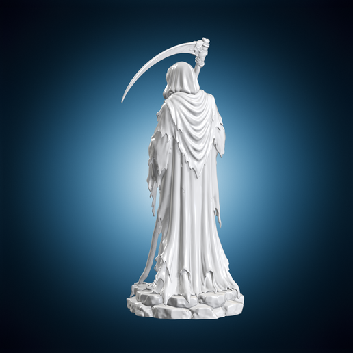 Classic Scythe Grim Reaper 3D Print Model