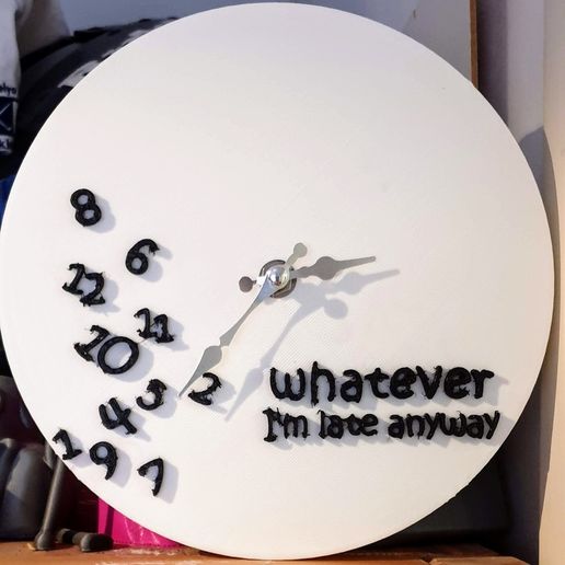 20200123_143743.jpg I'm Late Clock