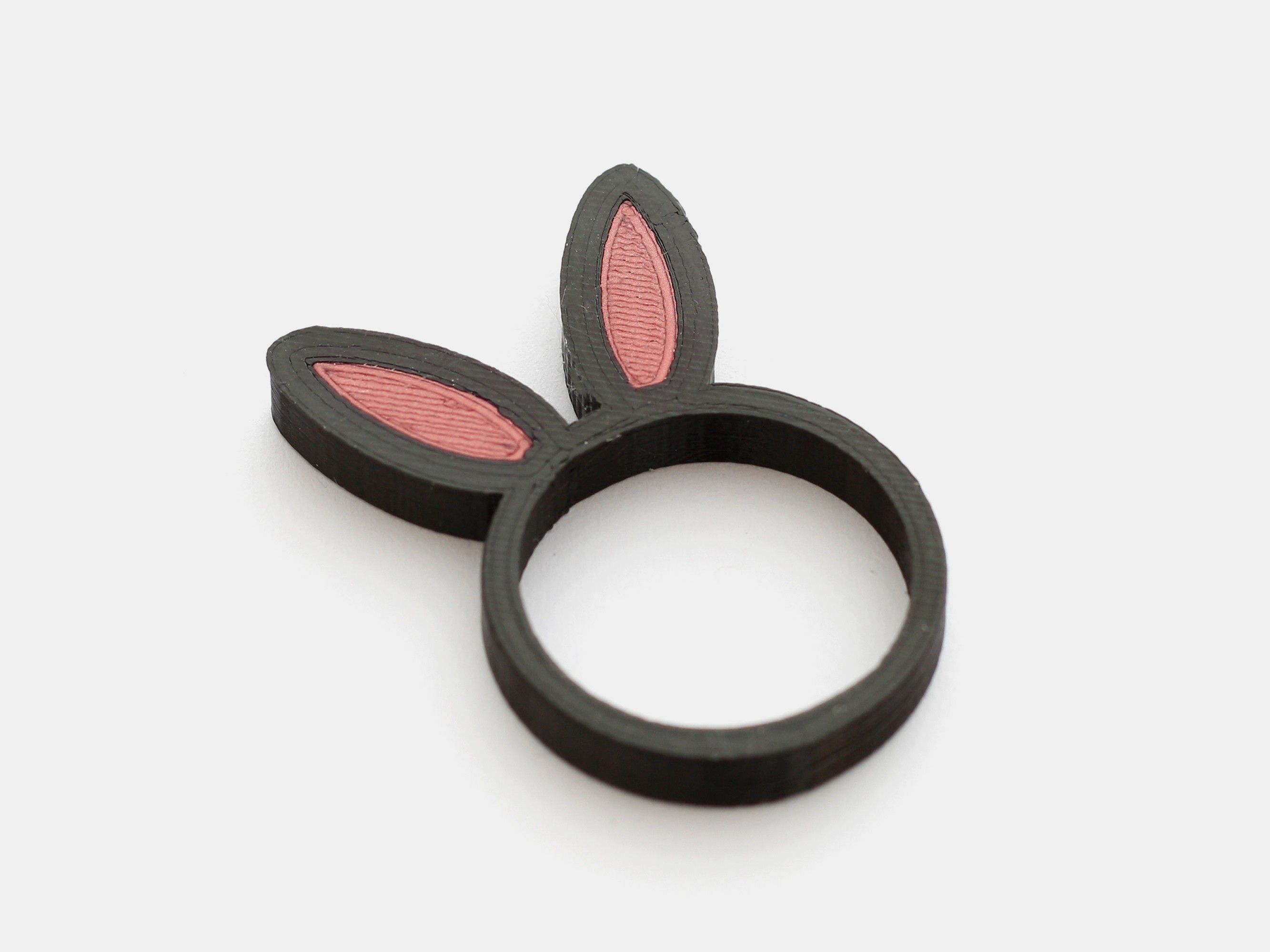 animalrings_dual_bunny2.jpg Free STL file Animal Ring Collection - Dual extrusion version・3D print model to download, flowalistik
