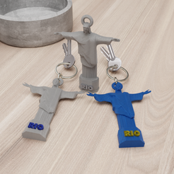 rio2.png PORTE-CLÉS CHRIST LE RÉDEMPTEUR / RIO DE JANEIRO