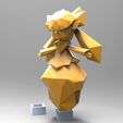untitled.60.jpg STL file DIANCIE LOW-POLY POKEMON・3D printable model to download
