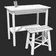 table-with-chair08.jpg Table with chair 3d models