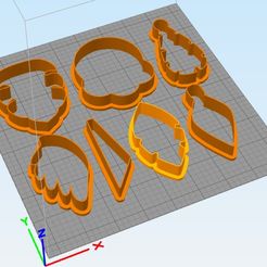 c1.jpg Fichier STL emporte-pièce bulle- 50 pièces・Design à télécharger et à imprimer en 3D